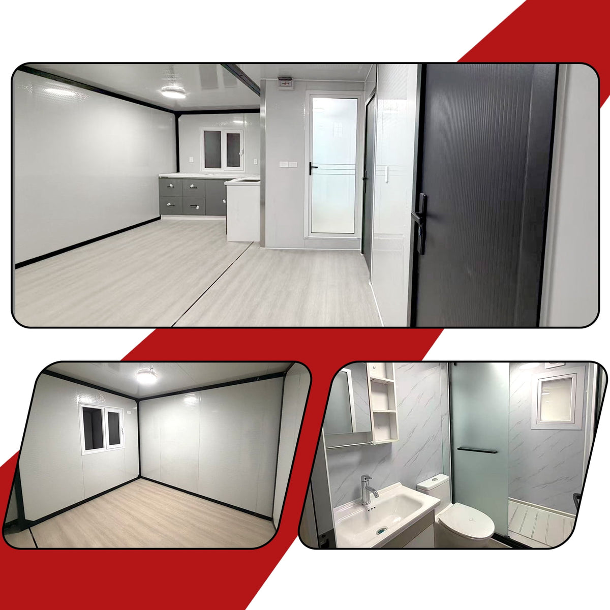 Expandable Prefab Modular House with Steel Frame and Insulated Panels